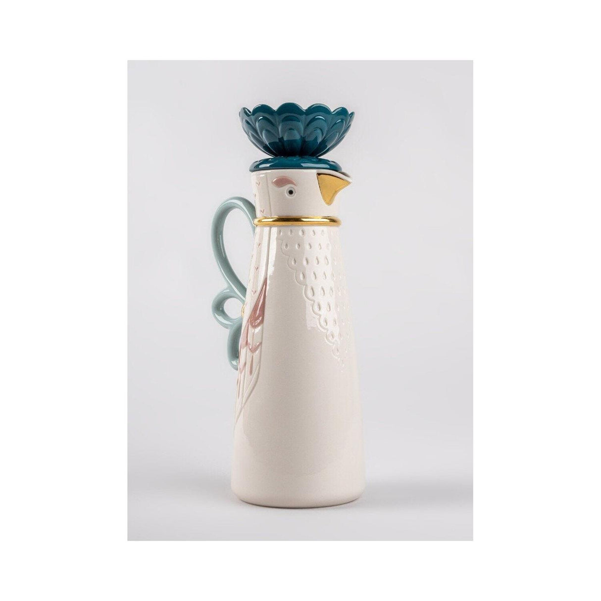 LLADRO' Caffettiera Porta Caffé Kawki 29x15cm Porcellana