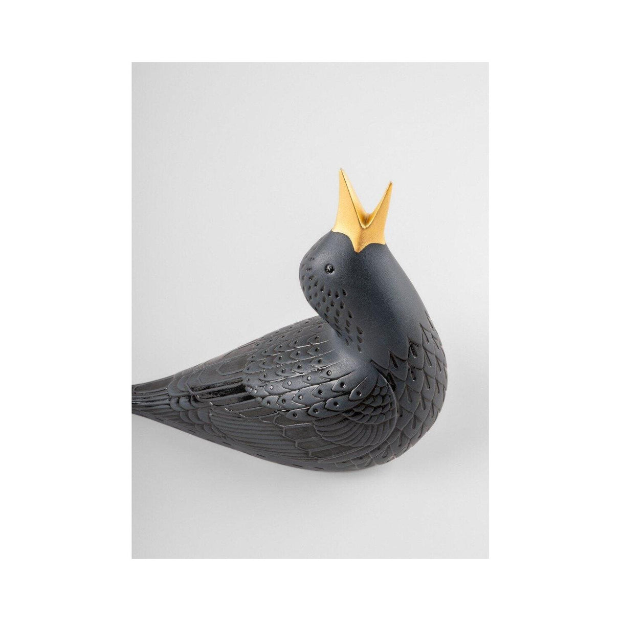 Lladró Figurina Storno I Nero 17x19cm Porcellana