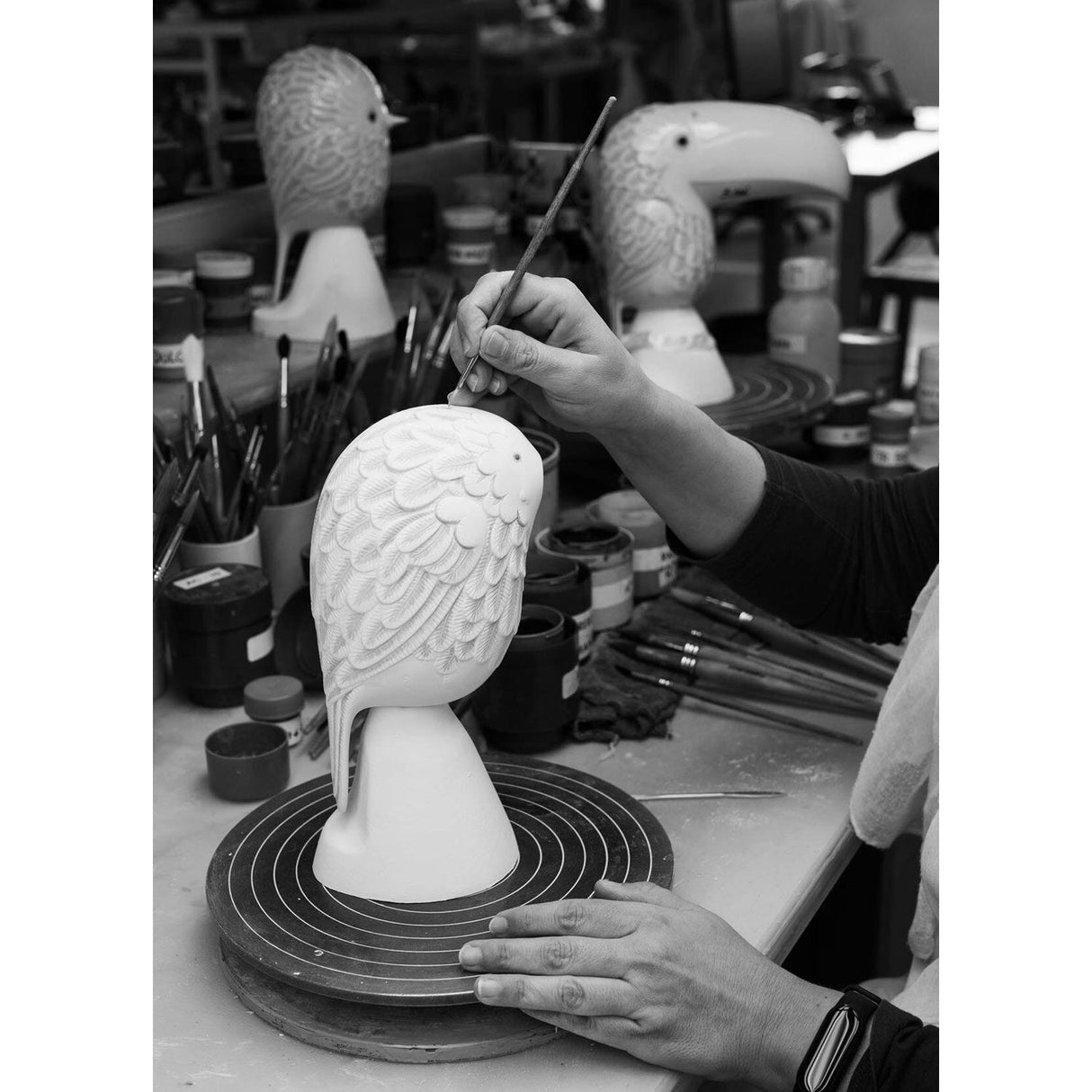 Lladró Face 2 Face Passero 26x15cm Porcellana