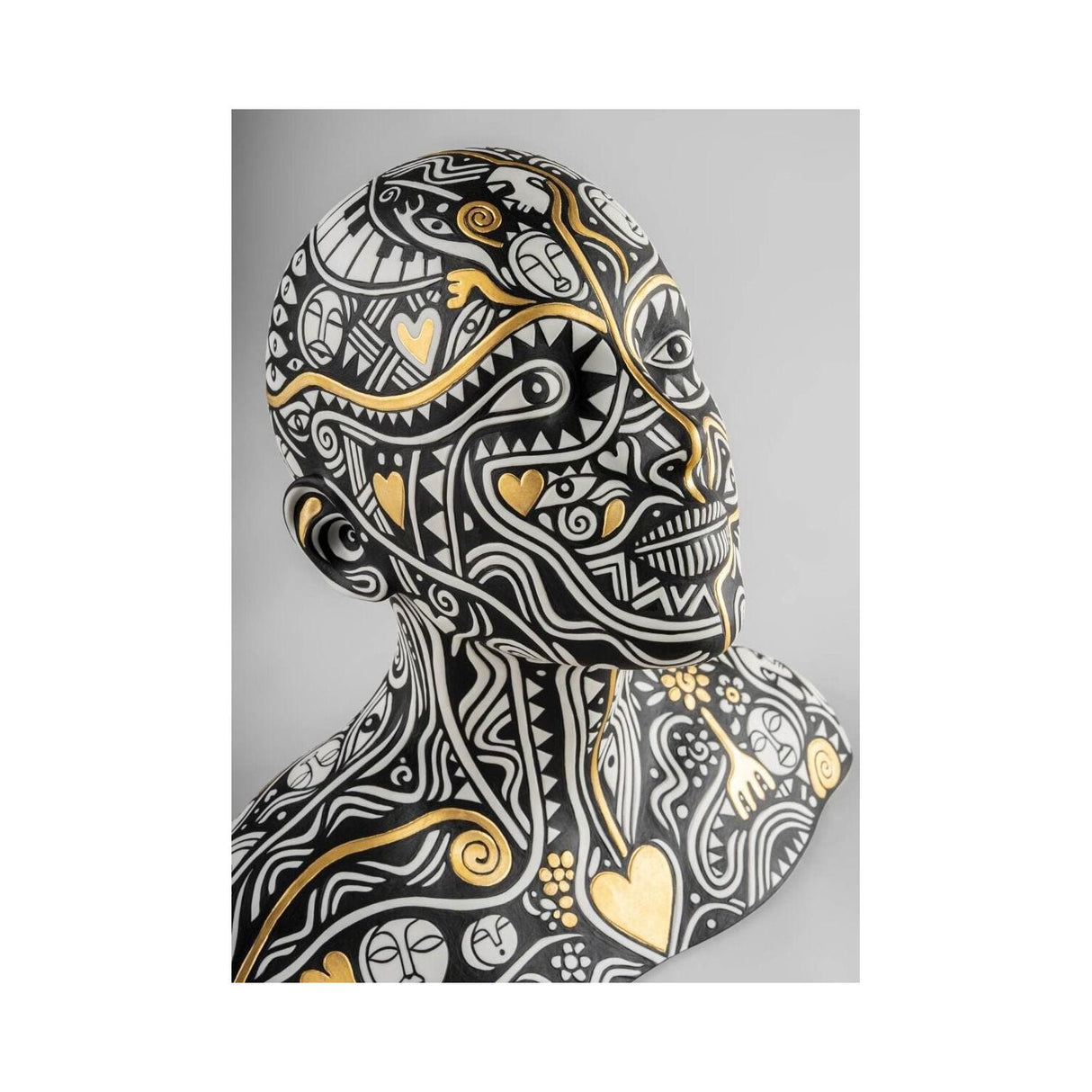 Lladró Scultura The Dreamer By Laolu Busto Serie Limitata 32x38cm Porcellana