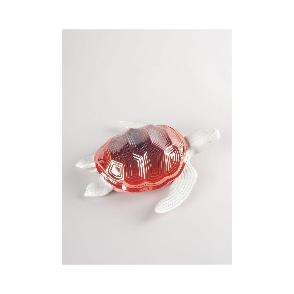 Lladró Scultura Piccola Tartaruga 9x27cm Porcellana