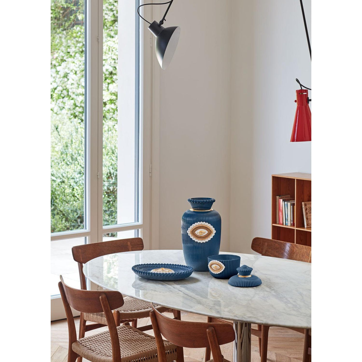 LLADRO' Portagioie Lover'S Eyes 21x17cm Porcellana