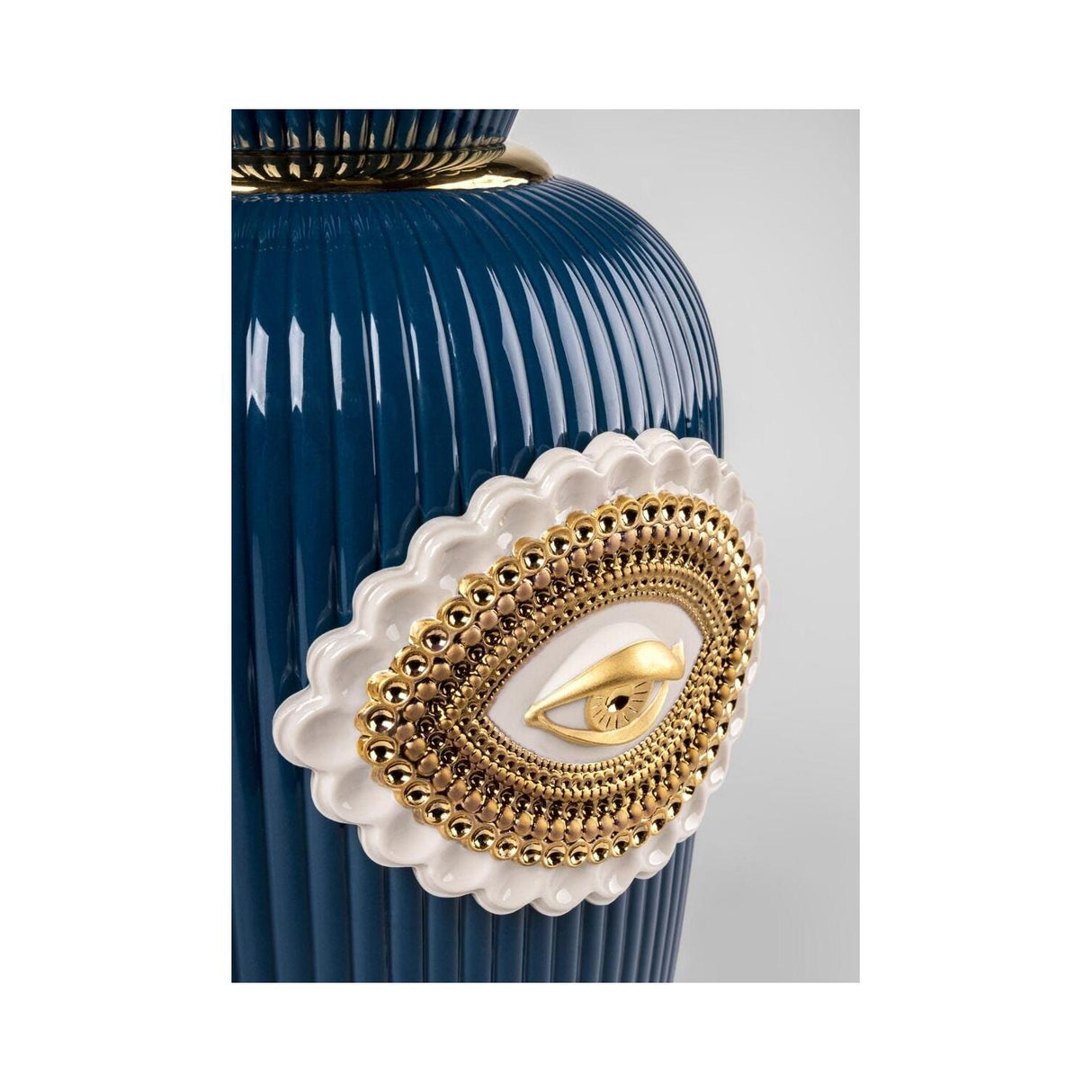 LLADRO' Vaso Lover'S Eyes 39x21cm Porcellana