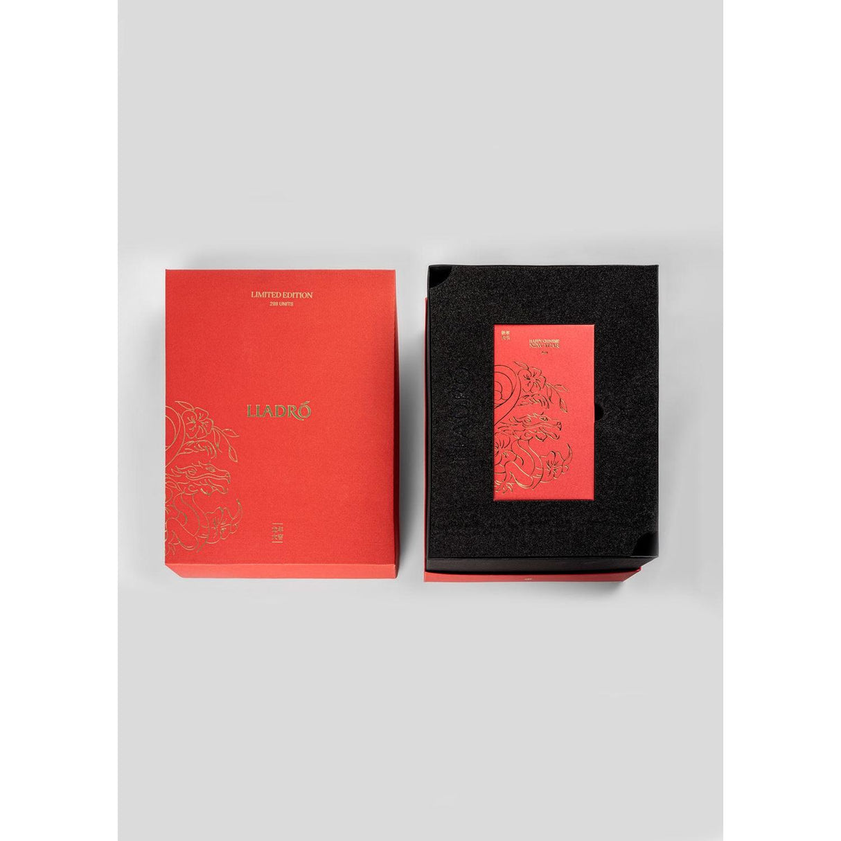 Lladró Year Of The Dragon Set Serie Limitata 13x24cm Porcellana