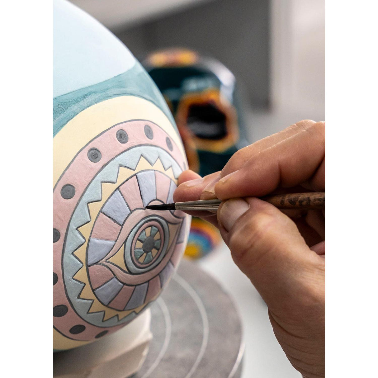 Lladró Scultura Blue Desert Serie Limitata 14x14cm Porcellana