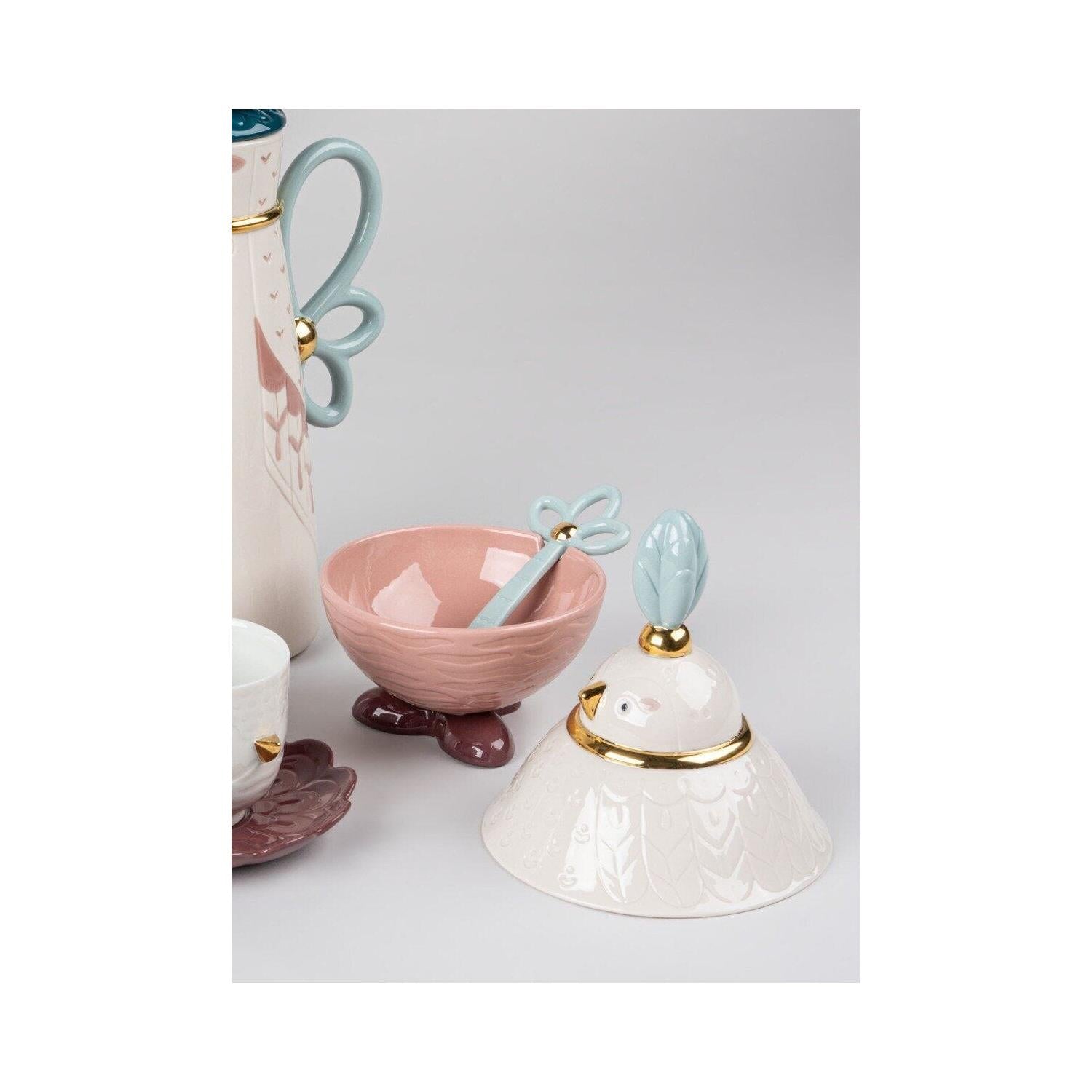LLADRO' Set da Caffé Kawki 29x68cm Porcellana