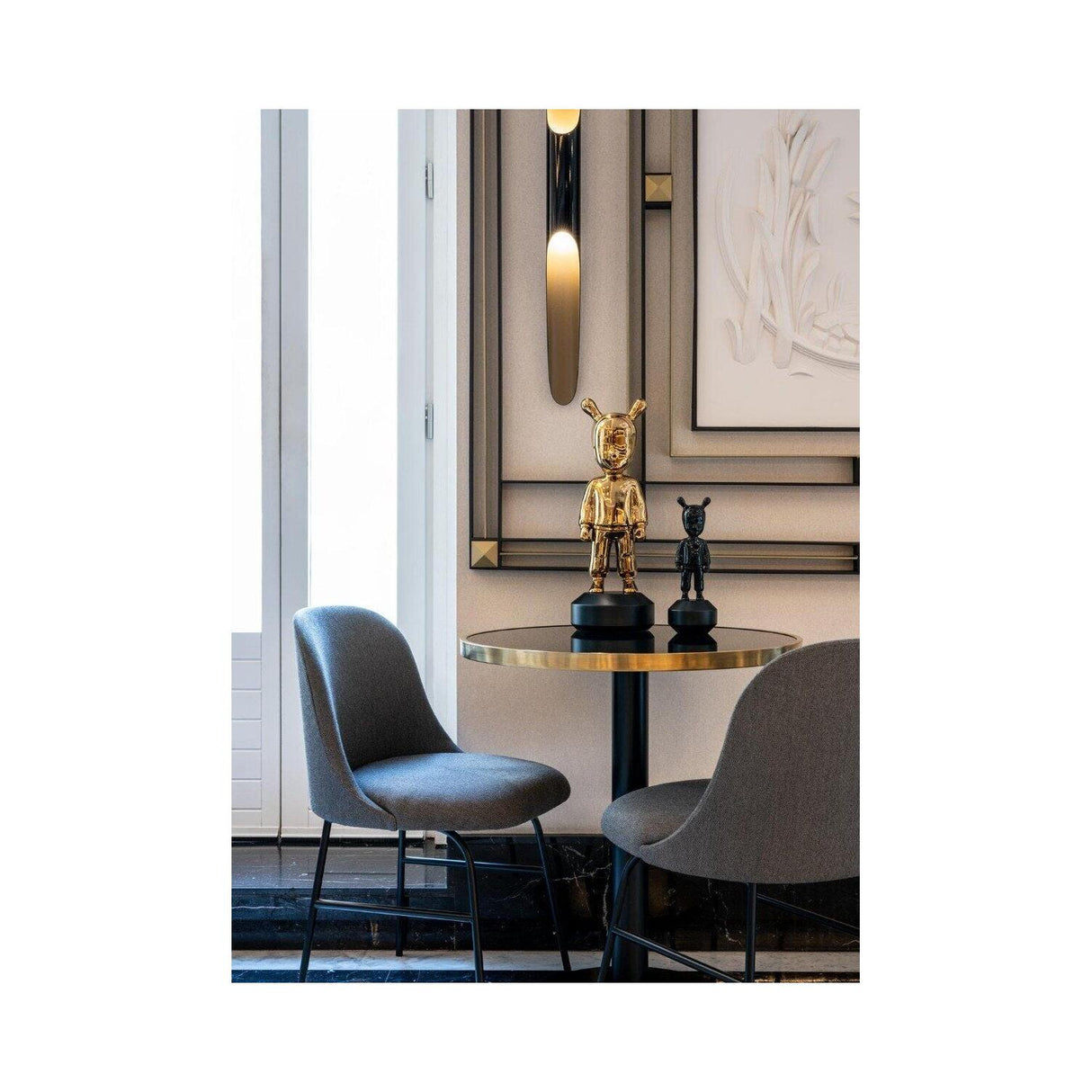 Lladró Scultura The Golden Guest Big 52x19cm Porcellana