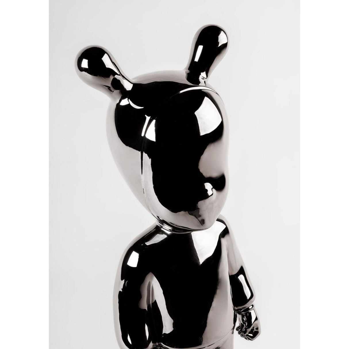 Lladró Scultura The Silver Guest Big 52x19cm Porcellana