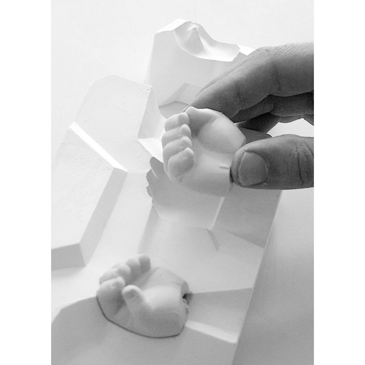 Lladró Scultura The Silver Guest Big 52x19cm Porcellana