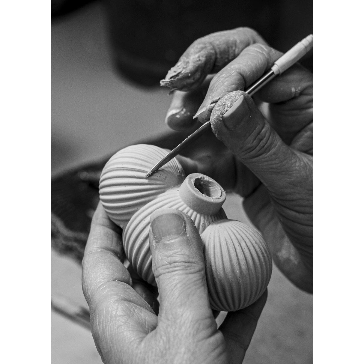 Lladró Lampada da Tavolo Firefly Cactus Autunno Dorato Rosa 30x12cm Porcellana