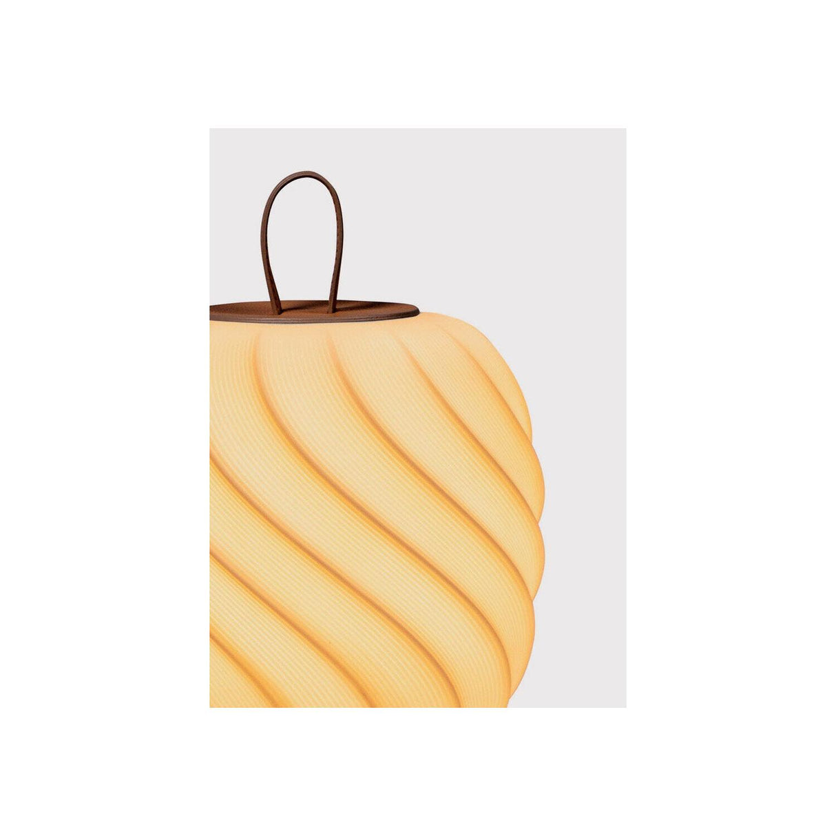 LLADRO' Ice Cream Lampada Portatile Medium Pelle 26x17cm Porcellana