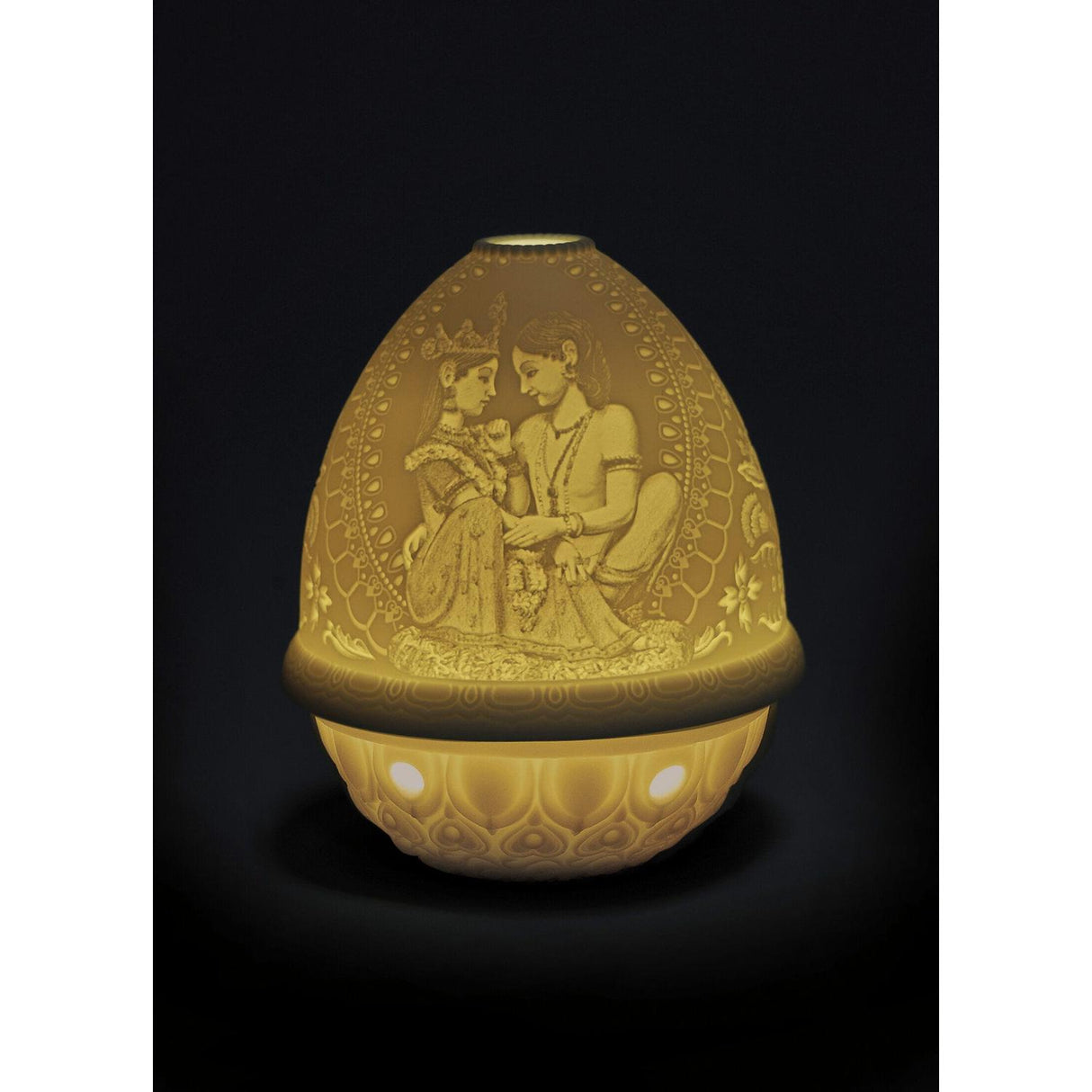 LLADRO' Litofania Amore Divino 12x9cm Porcellana