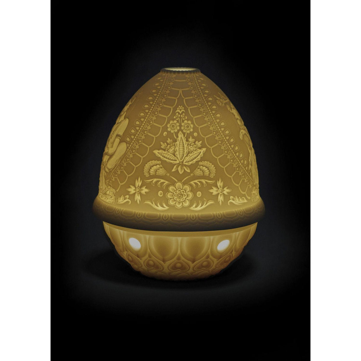 Lladró Litofania Amore Divino 12x9cm Porcellana