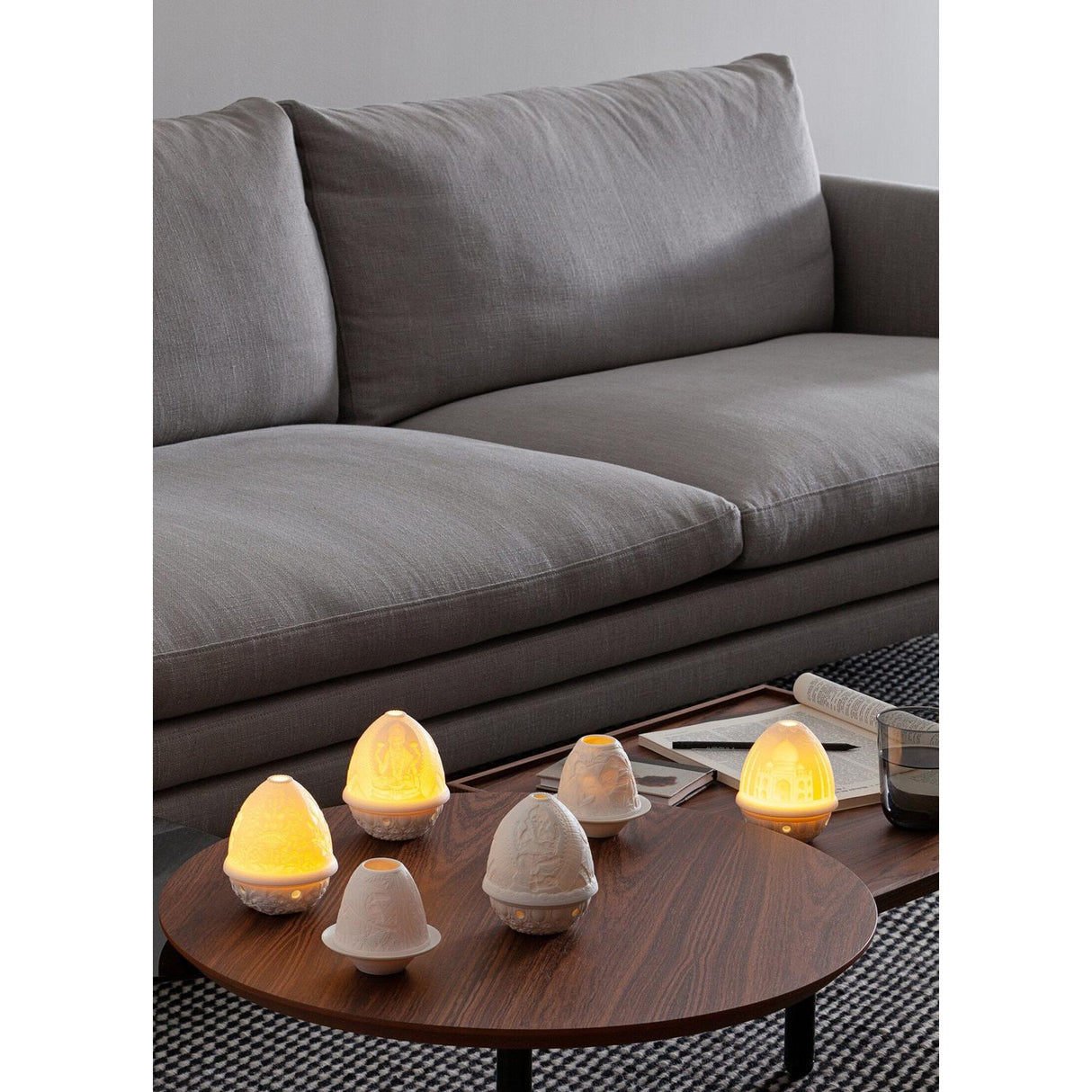 Lladró Litofania Hanuman 12x9cm Porcellana