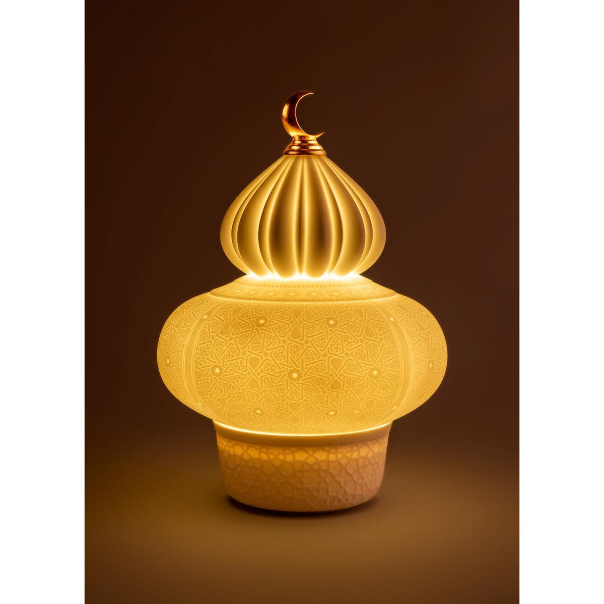 Lladró Majestic Nights Lampada Wireless 23x17cm Porcellana