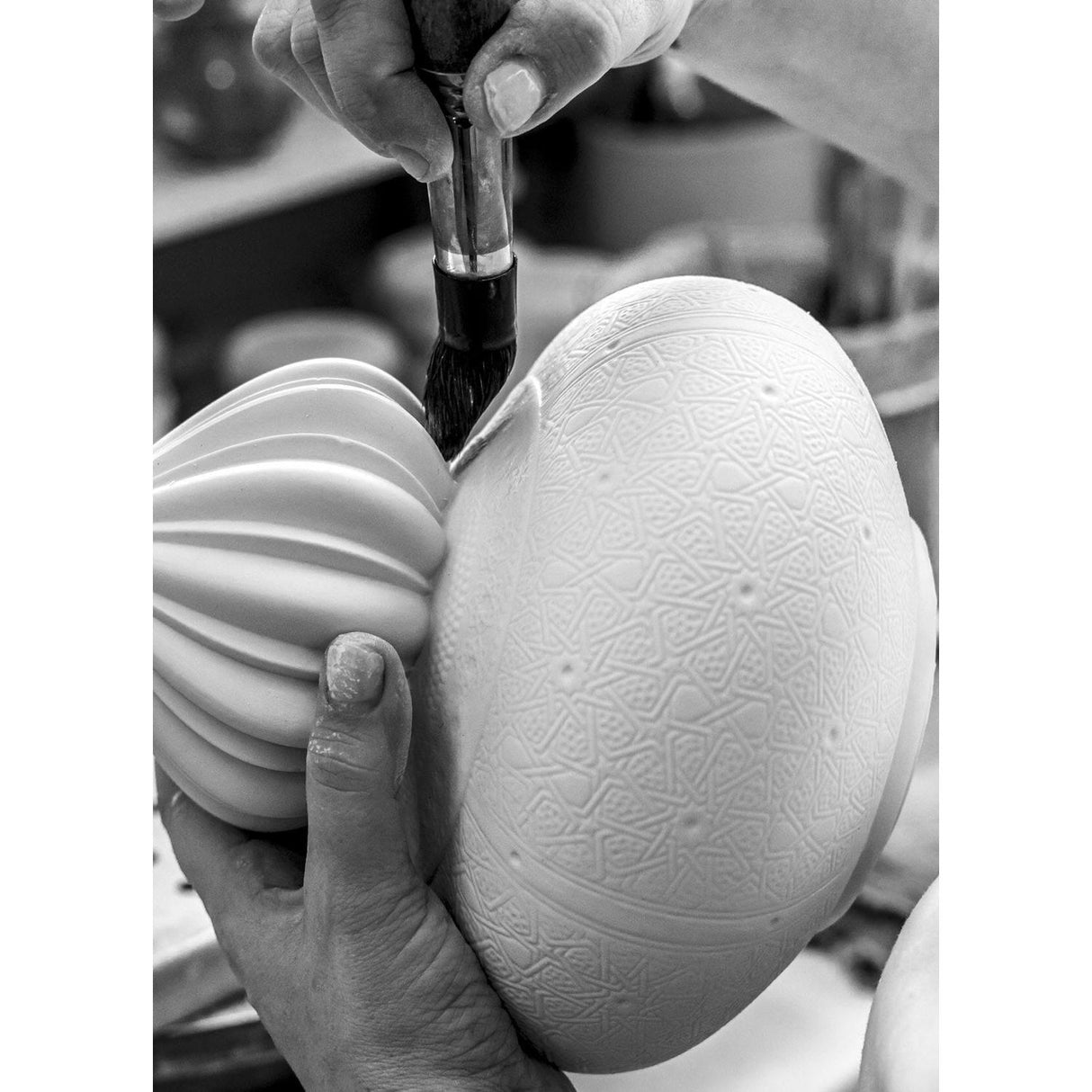 Lladró Majestic Nights Lampada Wireless 23x17cm Porcellana