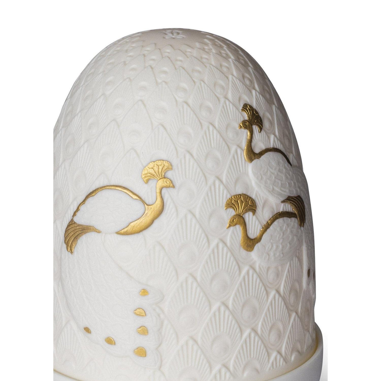 Lladró Lampada da Tavolo Peacocks Dome 15x11cm Porcellana
