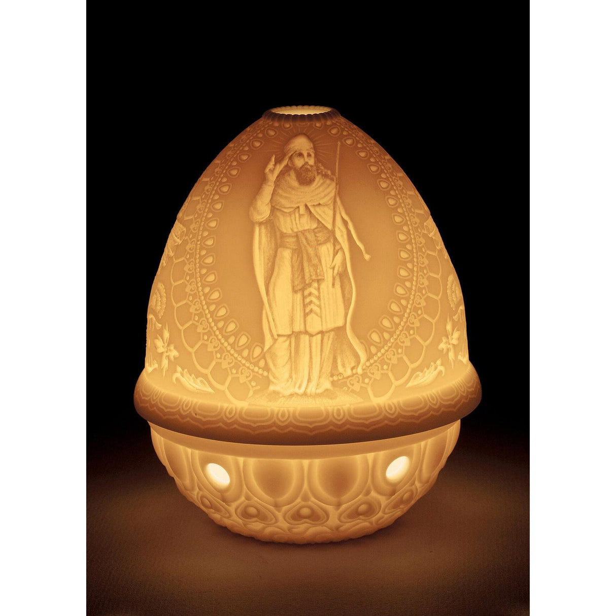 LLADRO' Litofania Zarathustra 12x9cm Porcellana