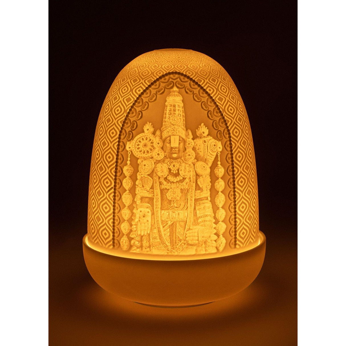 Lladró Lampada da Tavolo Lord Balaji Dome 15x11cm Porcellana