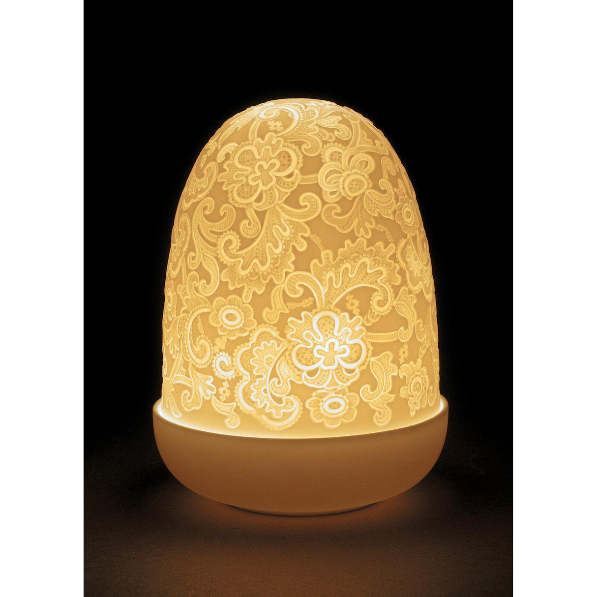 Lladró Lampada da Tavolo Lace Dome 15x11cm Porcellana