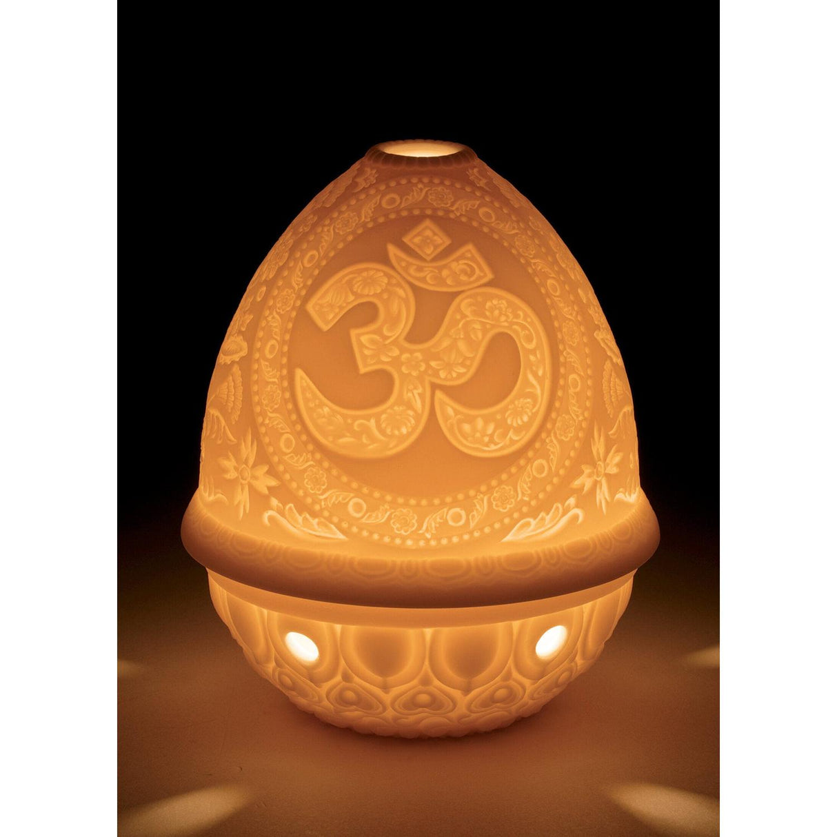 LLADRO' Litofania Aum 12x9cm Porcellana