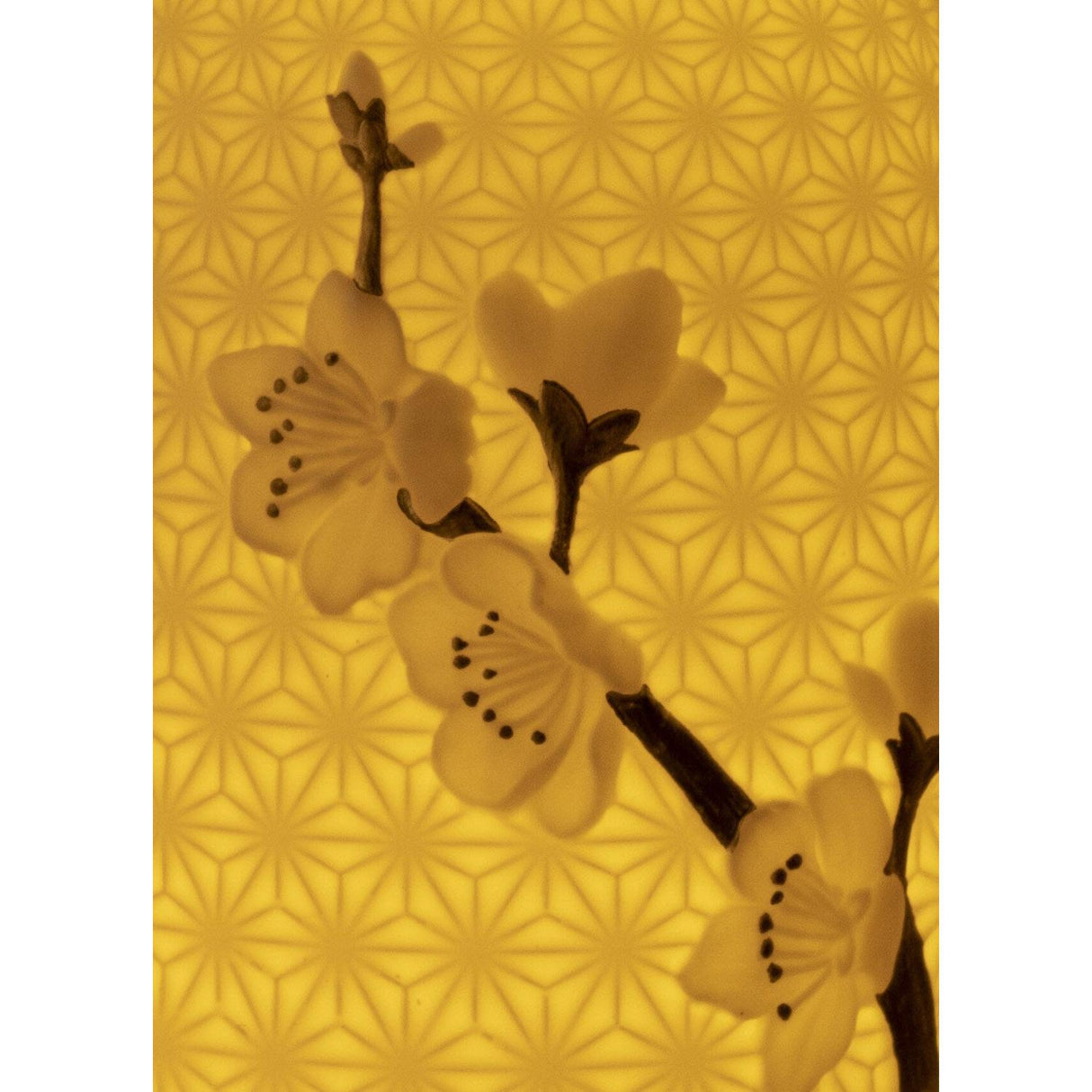 Lladró Lampada da Tavolo Cherry Blossoms Dome 15x11cm Porcellana