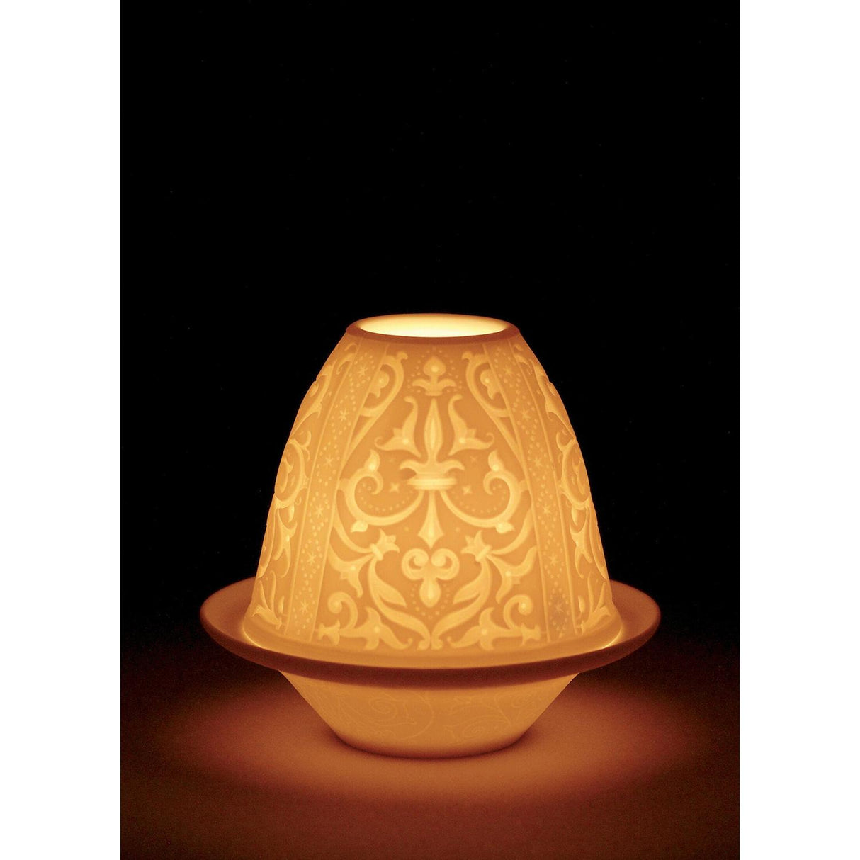 Lladró Litofania Rinascimento con Piatto 9x10cm Porcellana