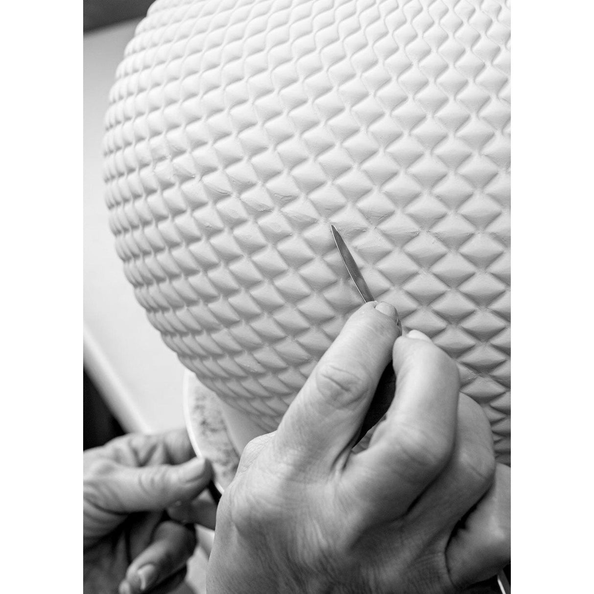 Lladró Lampada da Tavolo Soft Blown Rosa 41x27cm Porcellana