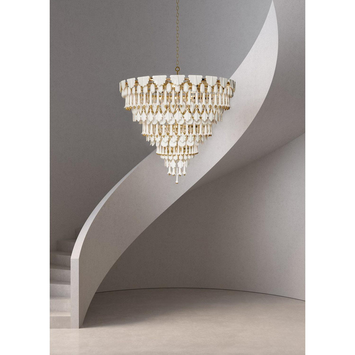 Lladró Chandelier Seasons 140 cm Alba 136x140cm Porcellana