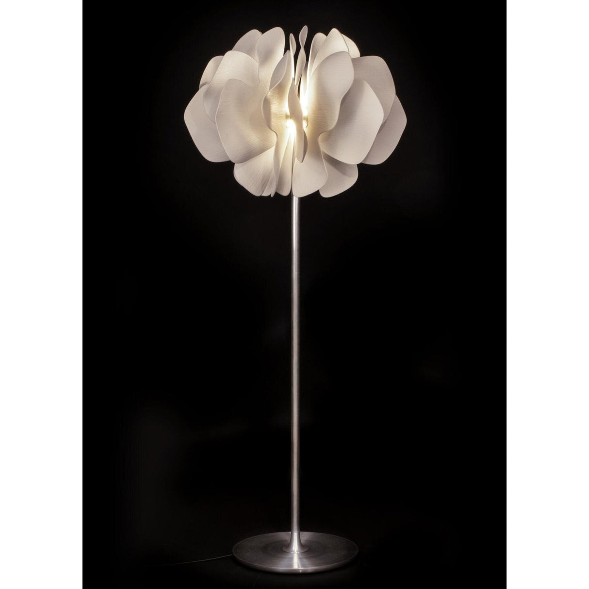 Lladró Nightbloom Lampada da Terra Bianco 170x68cm Porcellana