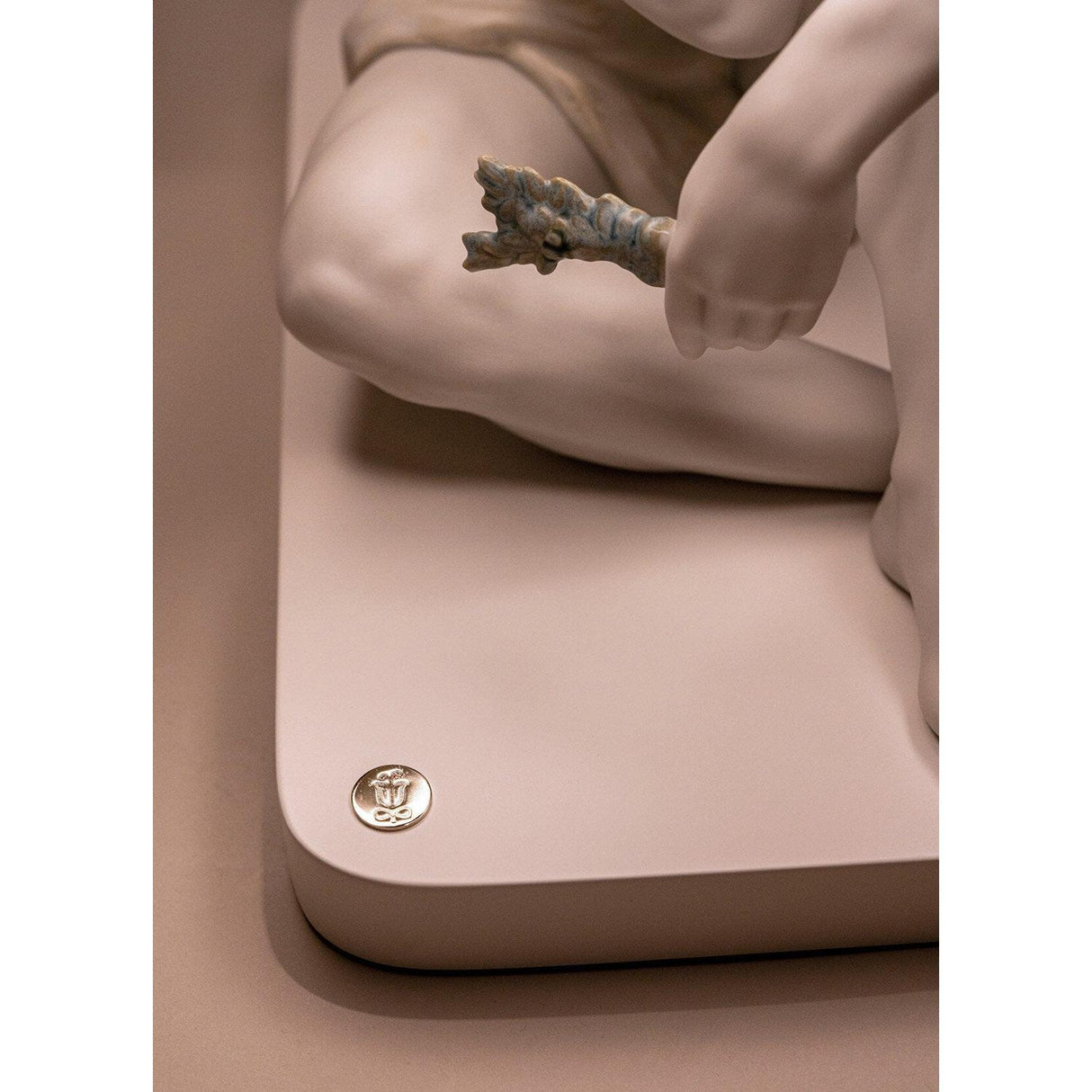 Lladró Lampada da Tavolo Angelo Custode 59x40cm Porcellana