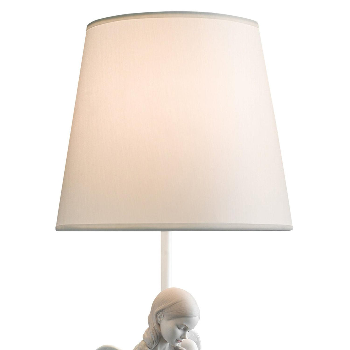 LLADRO' Lampada da Tavolo Angelo Bello 49x25cm Porcellana