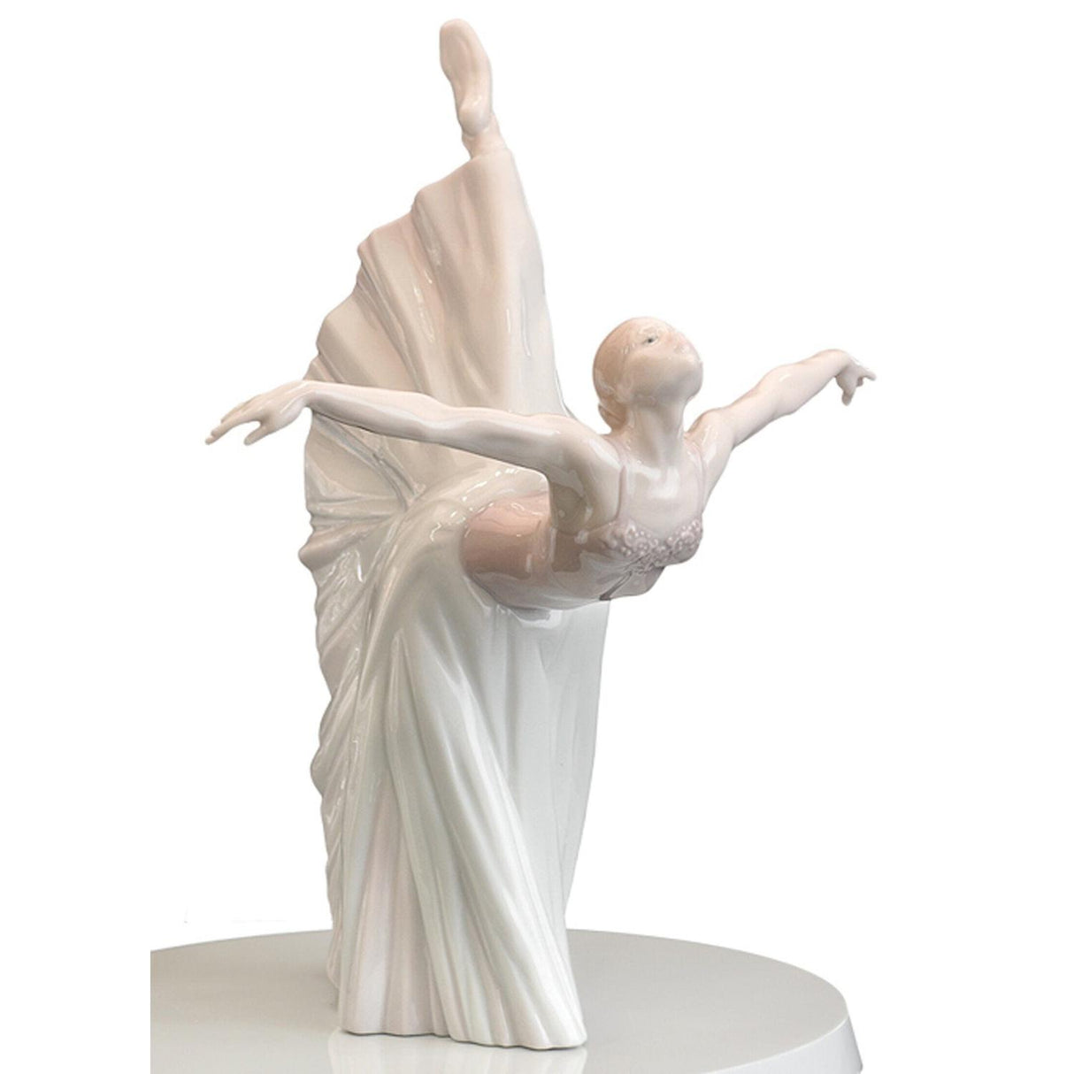 Lladró Lampada da Tavolo Giselle Arabesco 57x40cm Porcellana