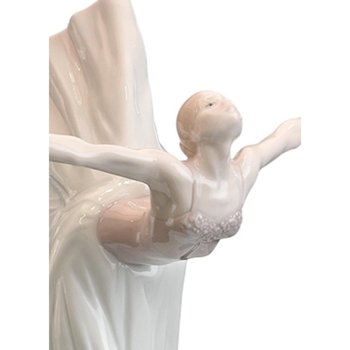 Lladró Lampada da Tavolo Giselle Arabesco 57x40cm Porcellana