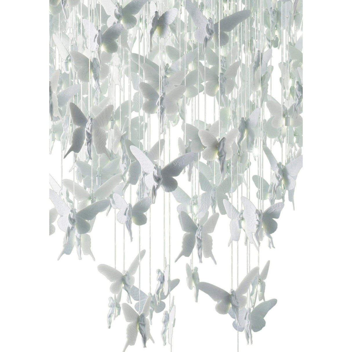LLADRO' Chandelier Niagara 2 M 285x200cm Porcellana