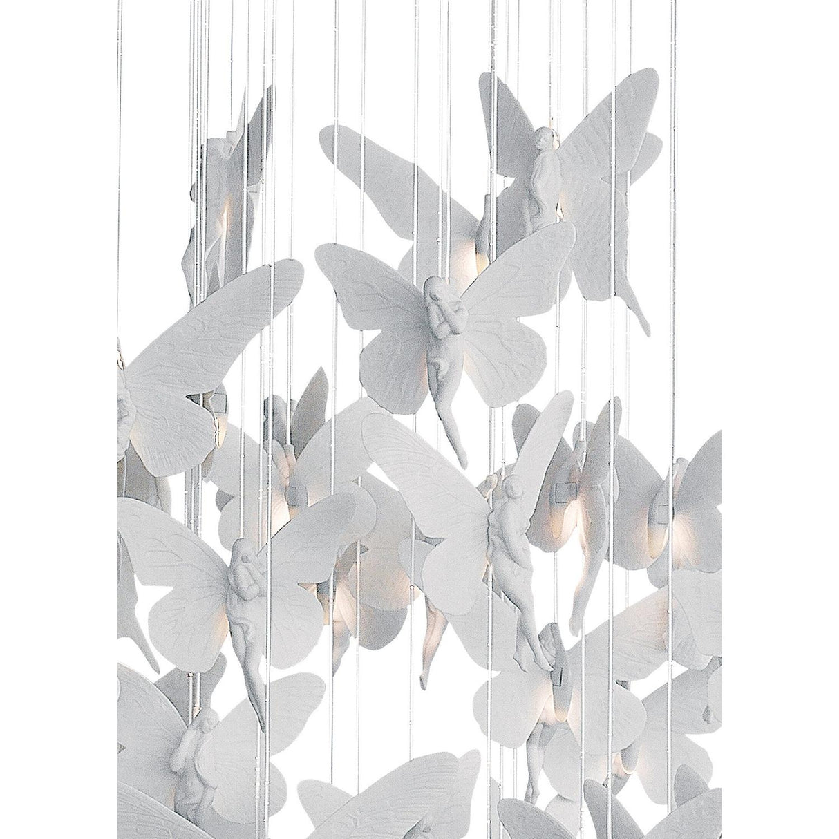 Lladró Chandelier Niagara 060 M 155x60cm Porcellana