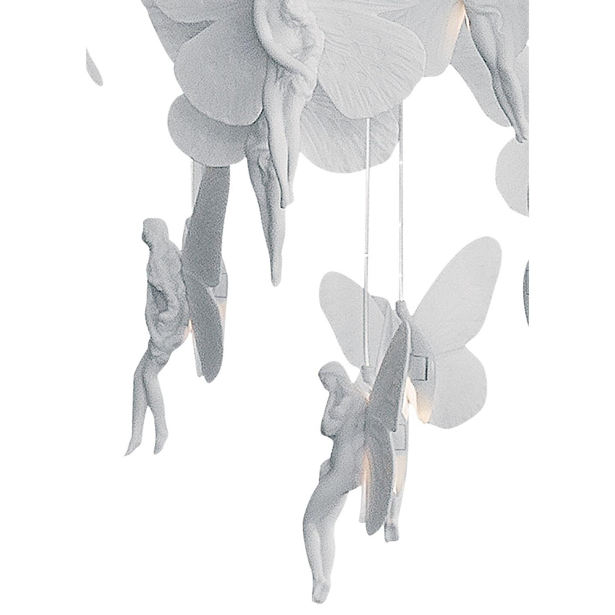 LLADRO' Chandelier Niagara 060 M 155x60cm Porcellana