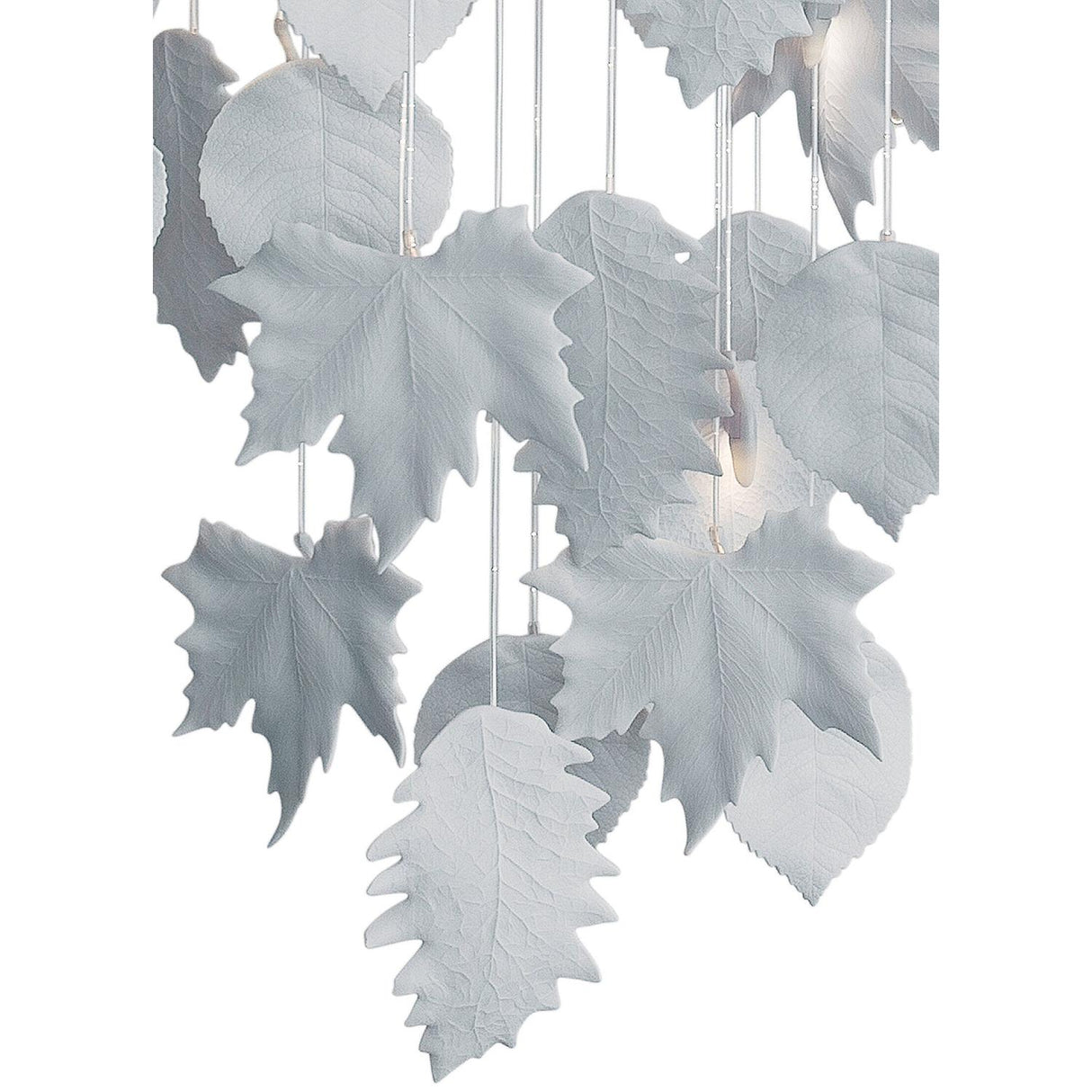 LLADRO' Chandelier Magic Forest 060 M 155x60cm Porcellana