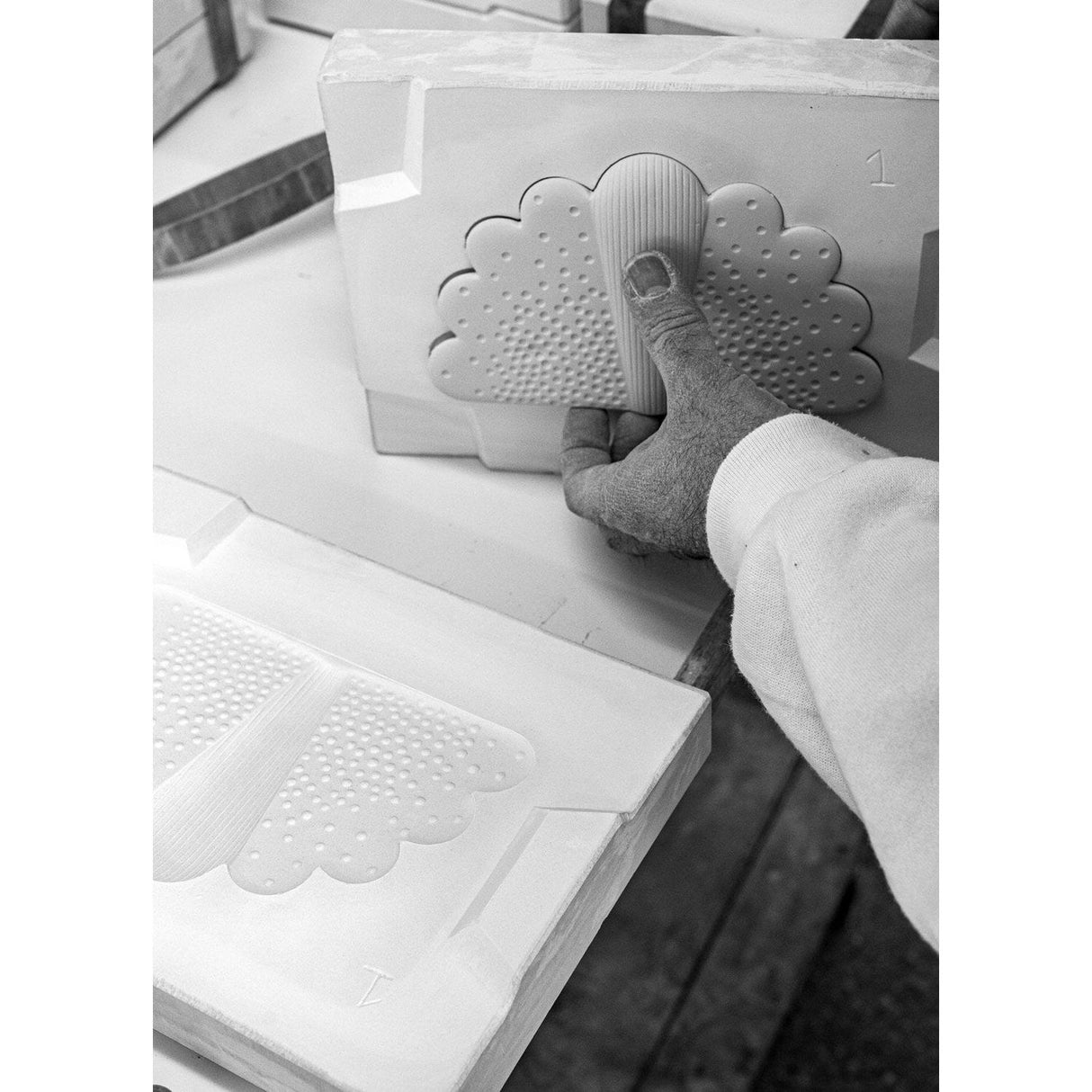 LLADRO' Plafoniera Seasons 70 cm Autunno 48x70cm Porcellana