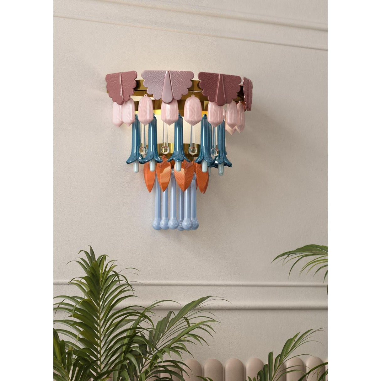 Lladró Applique Seasons Autunno 41x41cm Porcellana