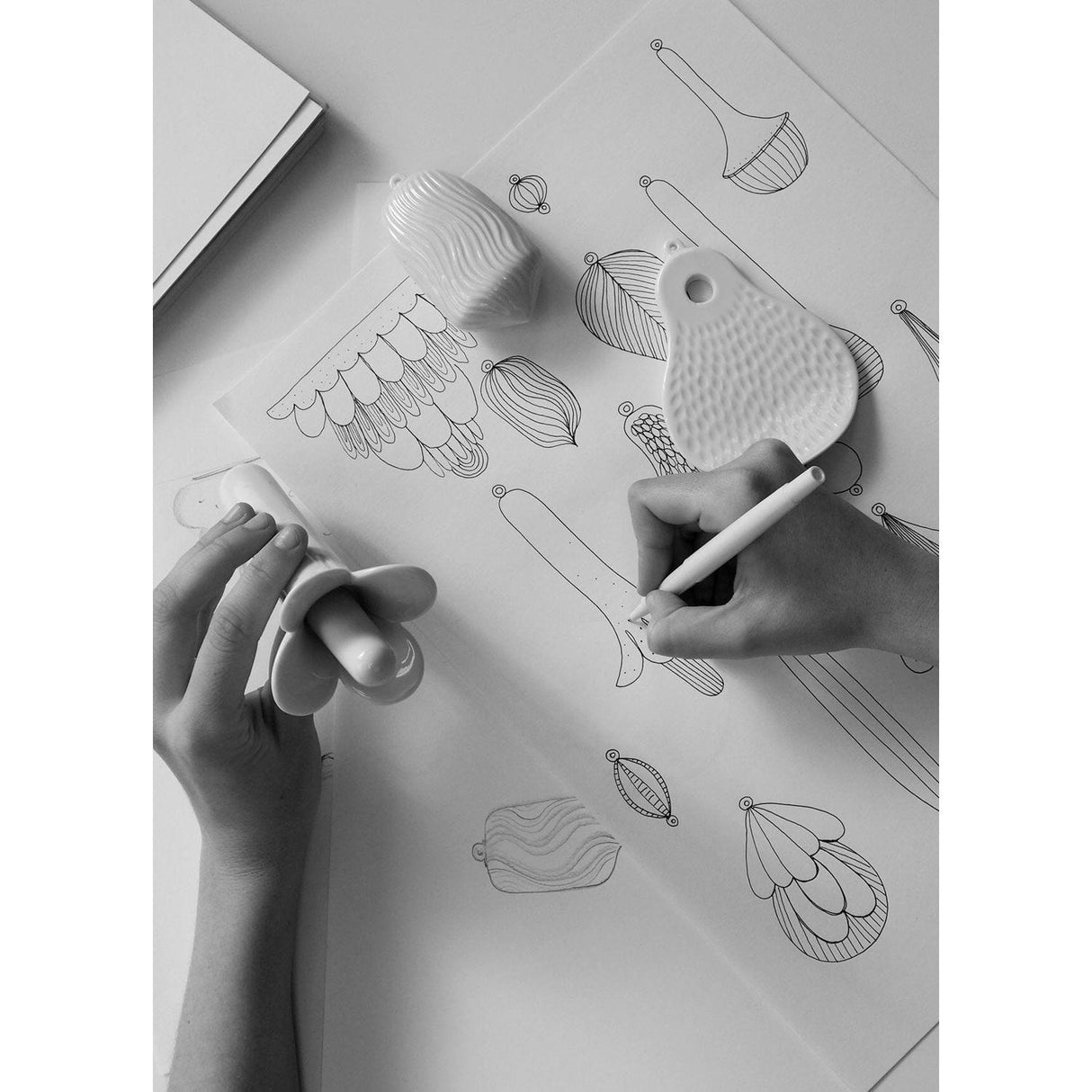 Lladró Chandelier Seasons 70 cm Inverno 65x70cm Porcellana