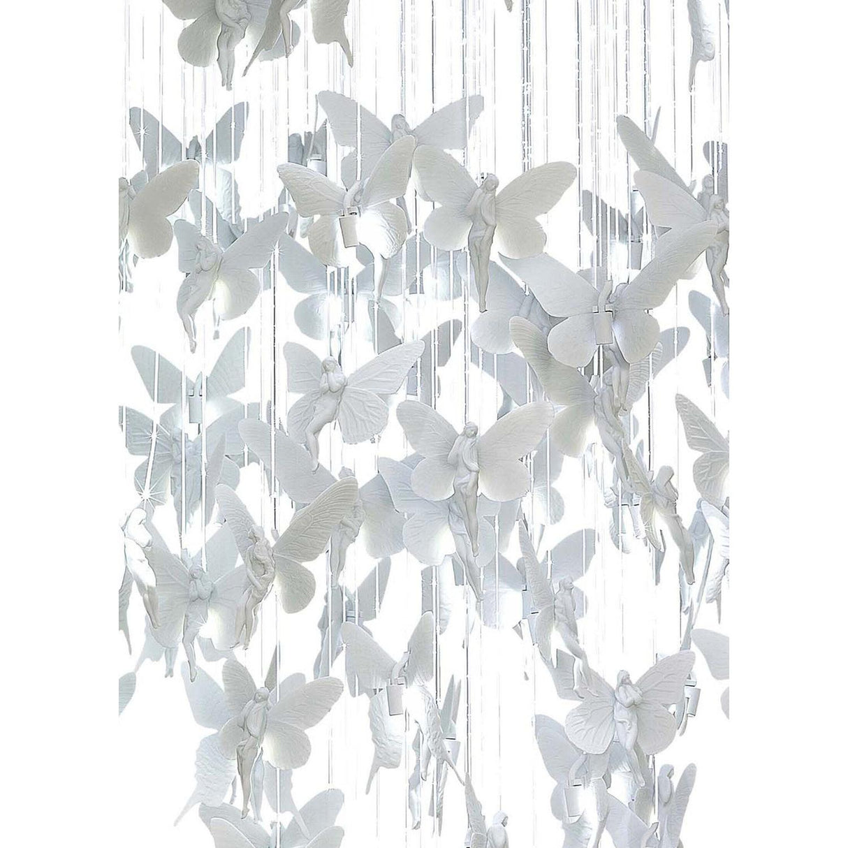 Lladró Chandelier Niagara 110 M 185x110cm Porcellana
