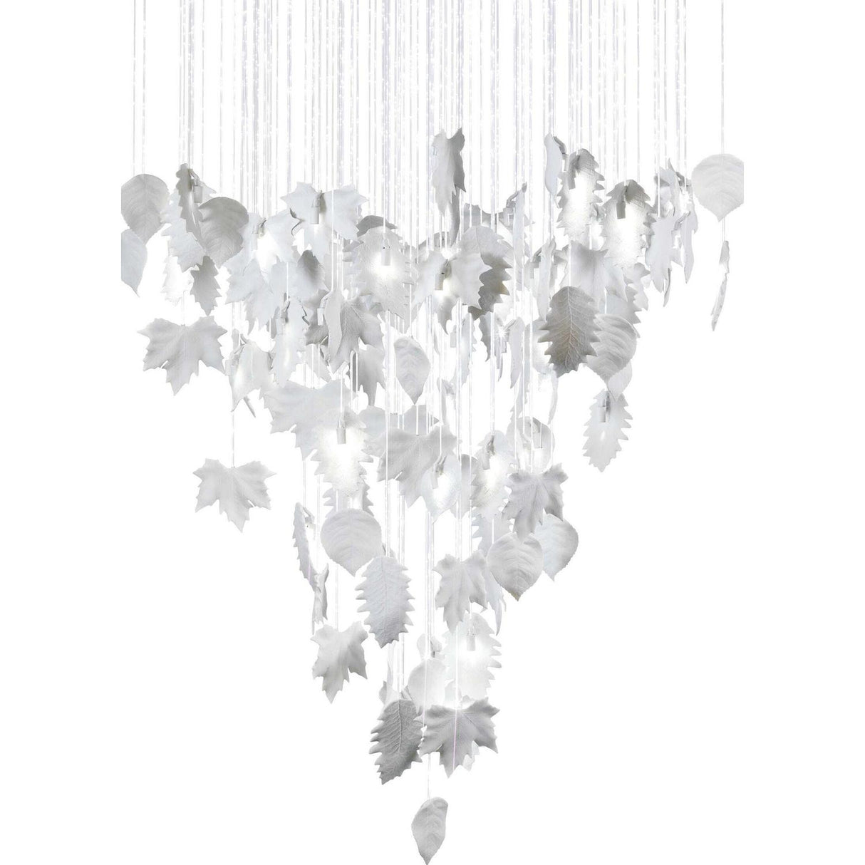 LLADRO' Chandelier Magic Forest 110 M 185x110cm Porcellana
