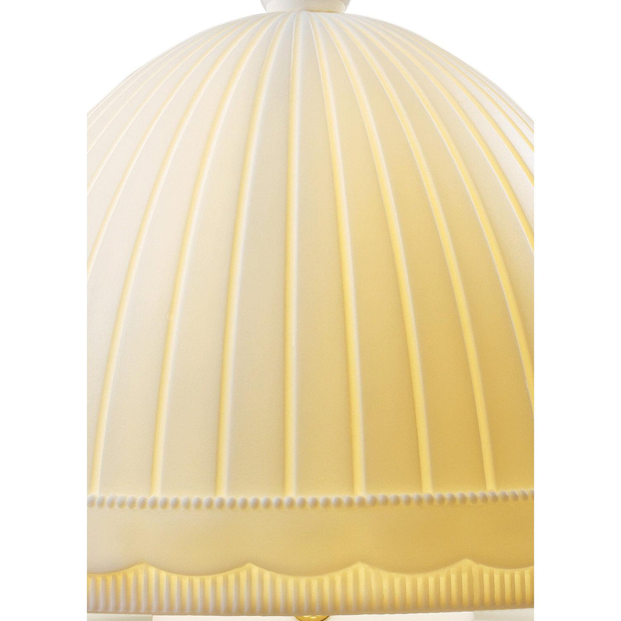 LLADRO' Lampada da Tavolo Mademoiselle Elisabeth 34x26cm Porcellana