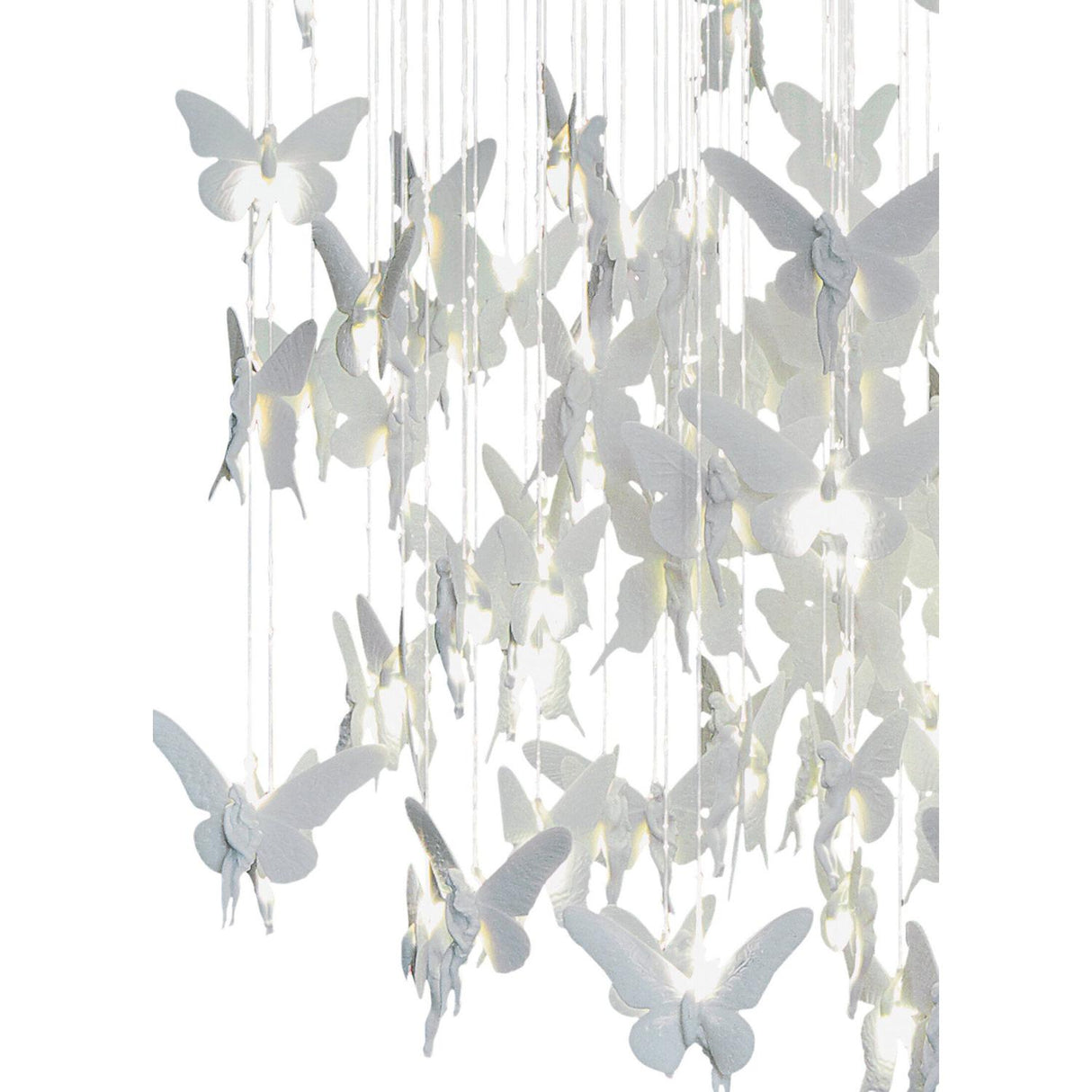 LLADRO' Chandelier Niagara 135 M 210x135cm Porcellana