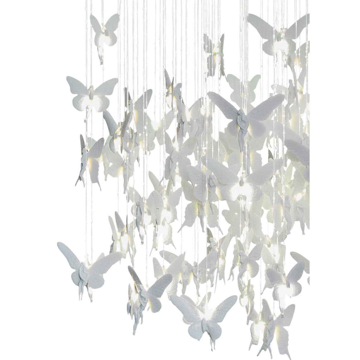 Lladró Chandelier Niagara 135 M 210x135cm Porcellana