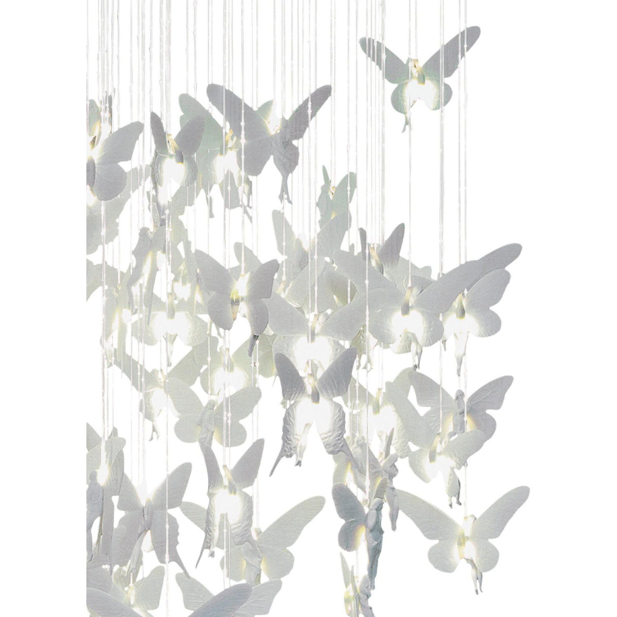 Lladró Chandelier Niagara 135 M 210x135cm Porcellana