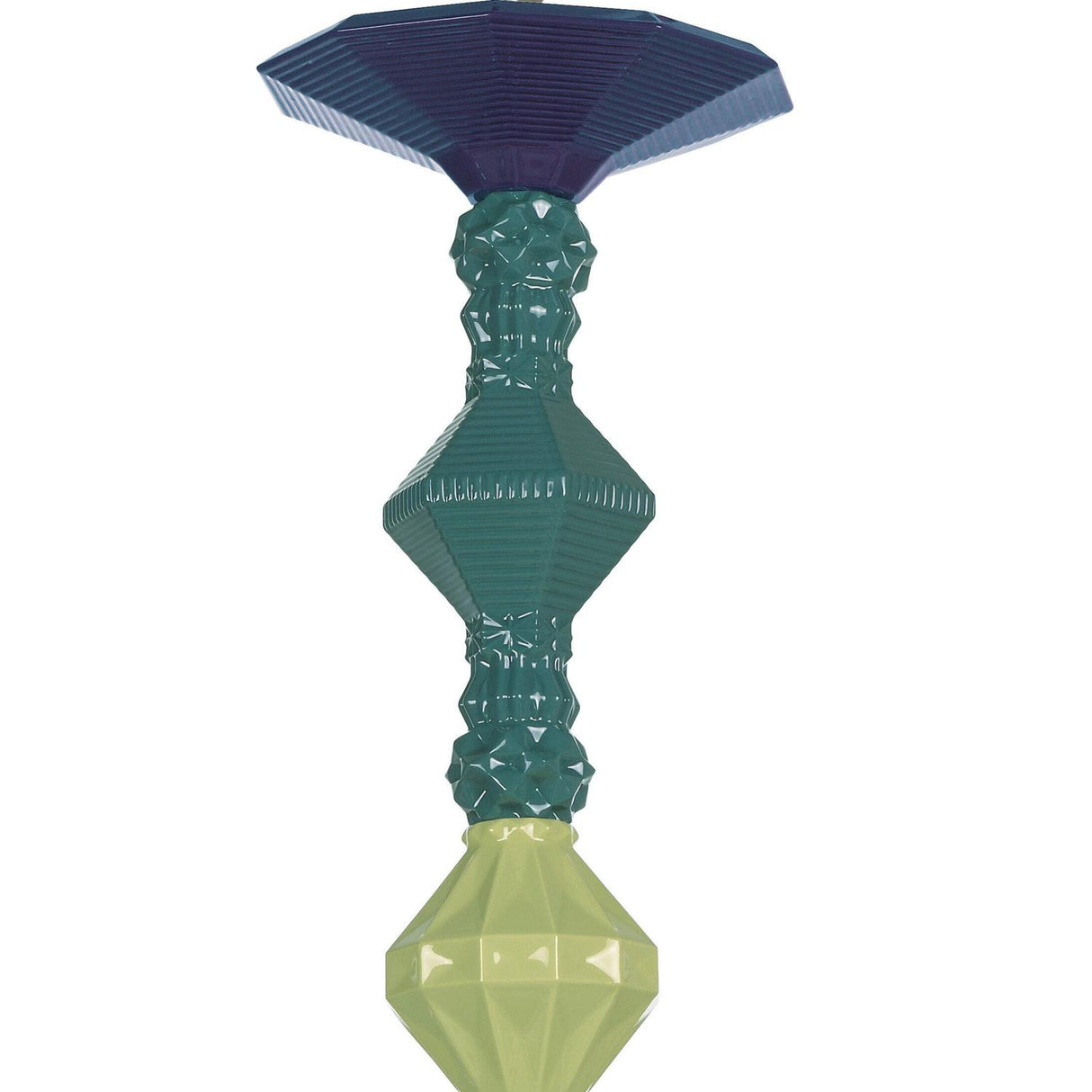 LLADRO' Chandelier Belle De Nuit 12 Luci Verde 100x65cm Porcellana