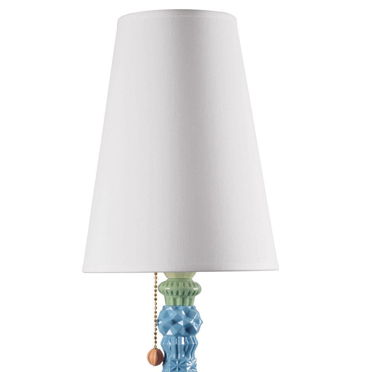 LLADRO' Lampada da Tavolo Belle De Nuit Multicolore 57x20cm Porcellana
