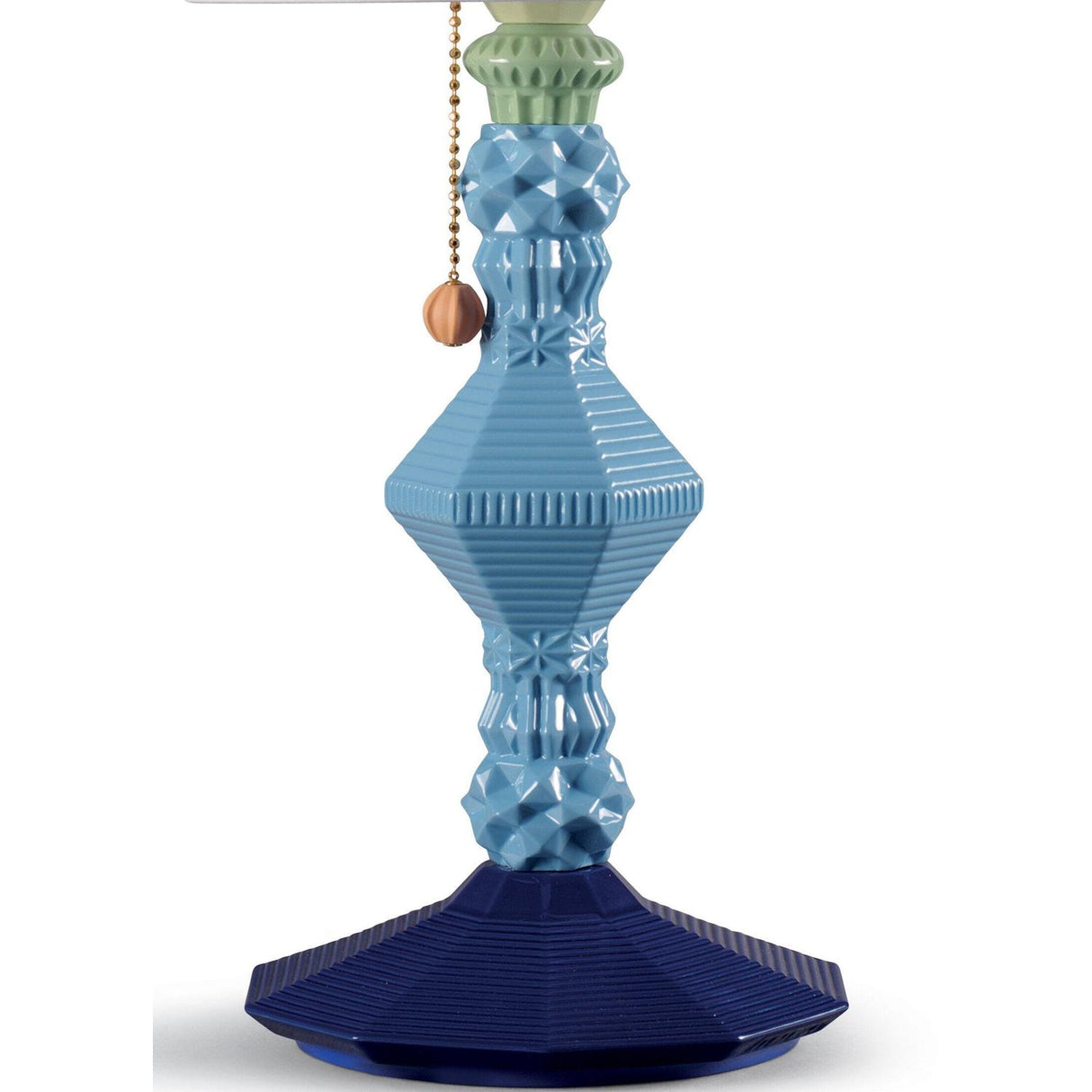 LLADRO' Lampada da Tavolo Belle De Nuit Multicolore 57x20cm Porcellana
